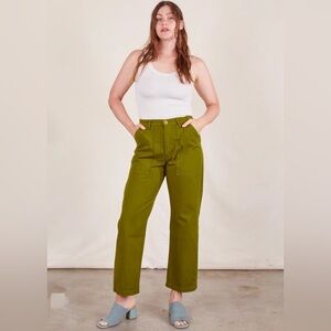 Big Bud Press Work Pant XXS in Olive Green XXS NWOT